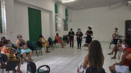 Ação social para mulheres do Centro Histório de SL