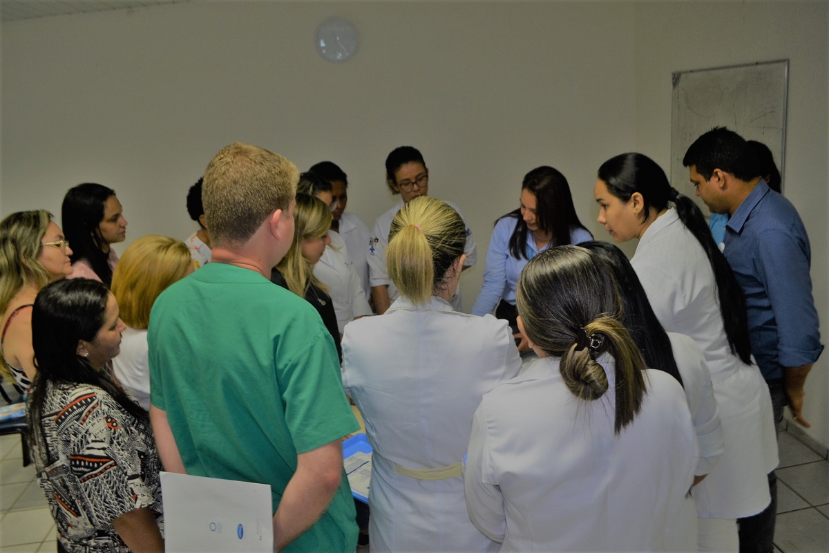 Hospital Dr. Juvêncio Mattos capacita profissionais sobre terapia por